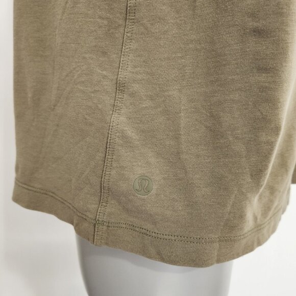 Lucky Brand Neutral Floral Button Front Tie Waist Short Sleeve Size L - Picture 9 of 10